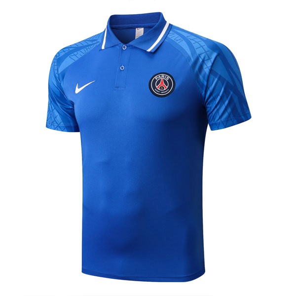 Polo PSG 2022-2023 Blau